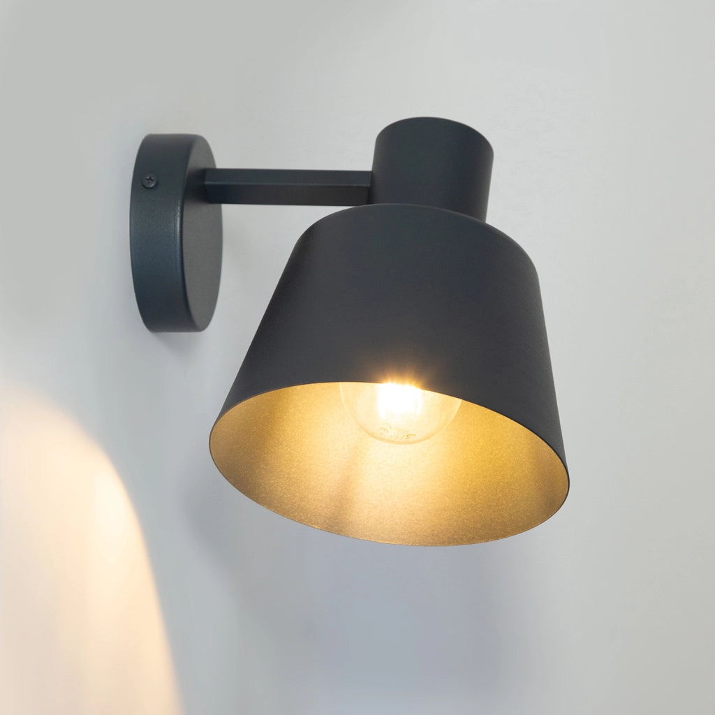 Applique classica antracite DUNKA Sigma E27 15W IP20