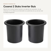 2 pezzi di tubo inverter per subwoofer con resistenza animale