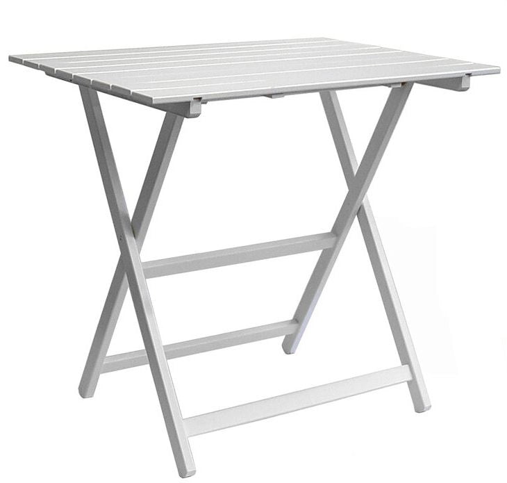Tavolo pieghevole 60x60 bianco