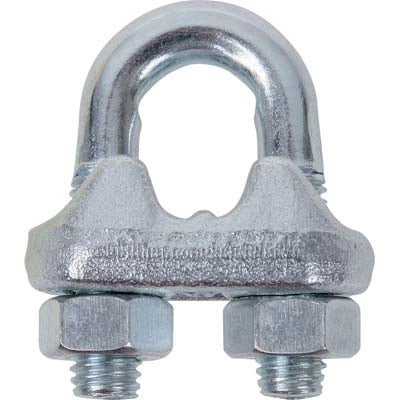 MORSETTO ZINCATO 8016 ROBUR - MM 10- 30 pezzi