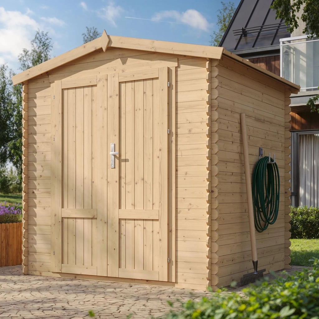 Casetta da Giardino in Legno 3,53 m² TIMBELA M343F1