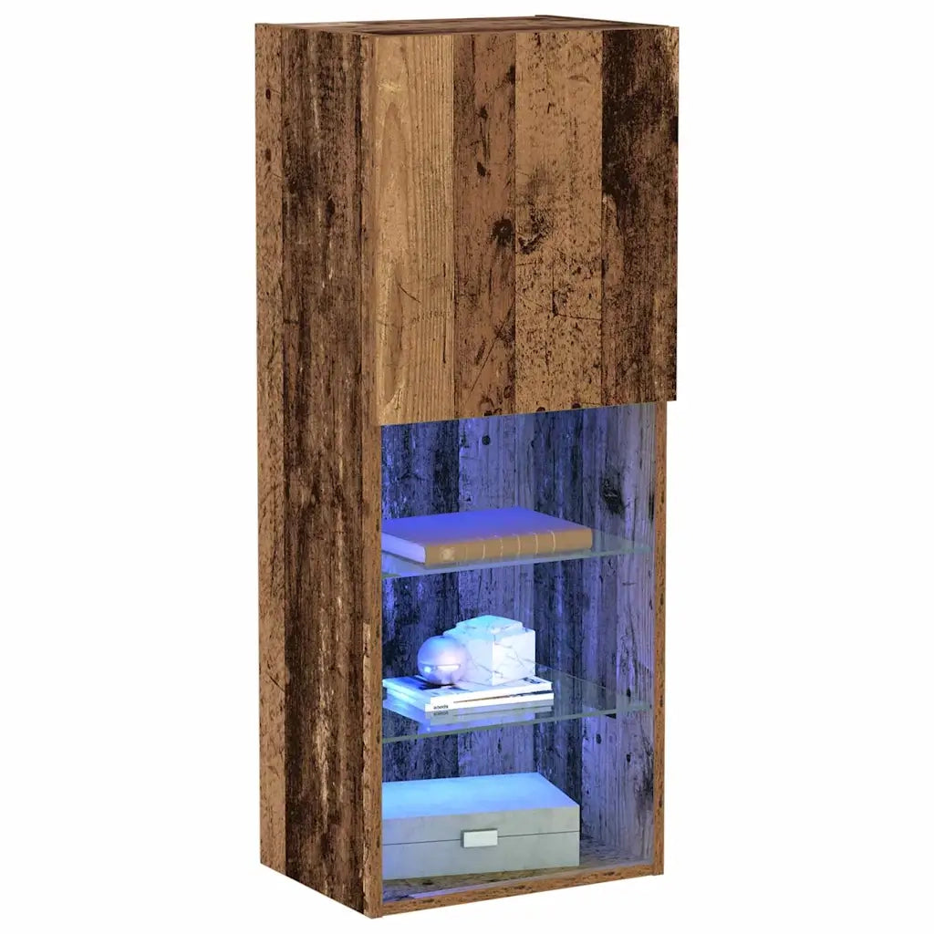 Set mobile TV-Credenza per TV Legno vecchio 40,5 x 30 x 102 cm