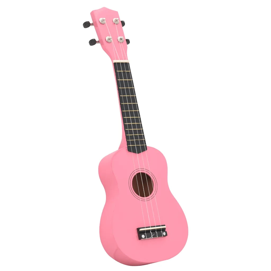 Set Ukulele Soprano con Borsa per Bambini Rosa 23" CFW3442641