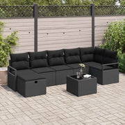 Set di divani con cuscino 5 pcs polyrattan