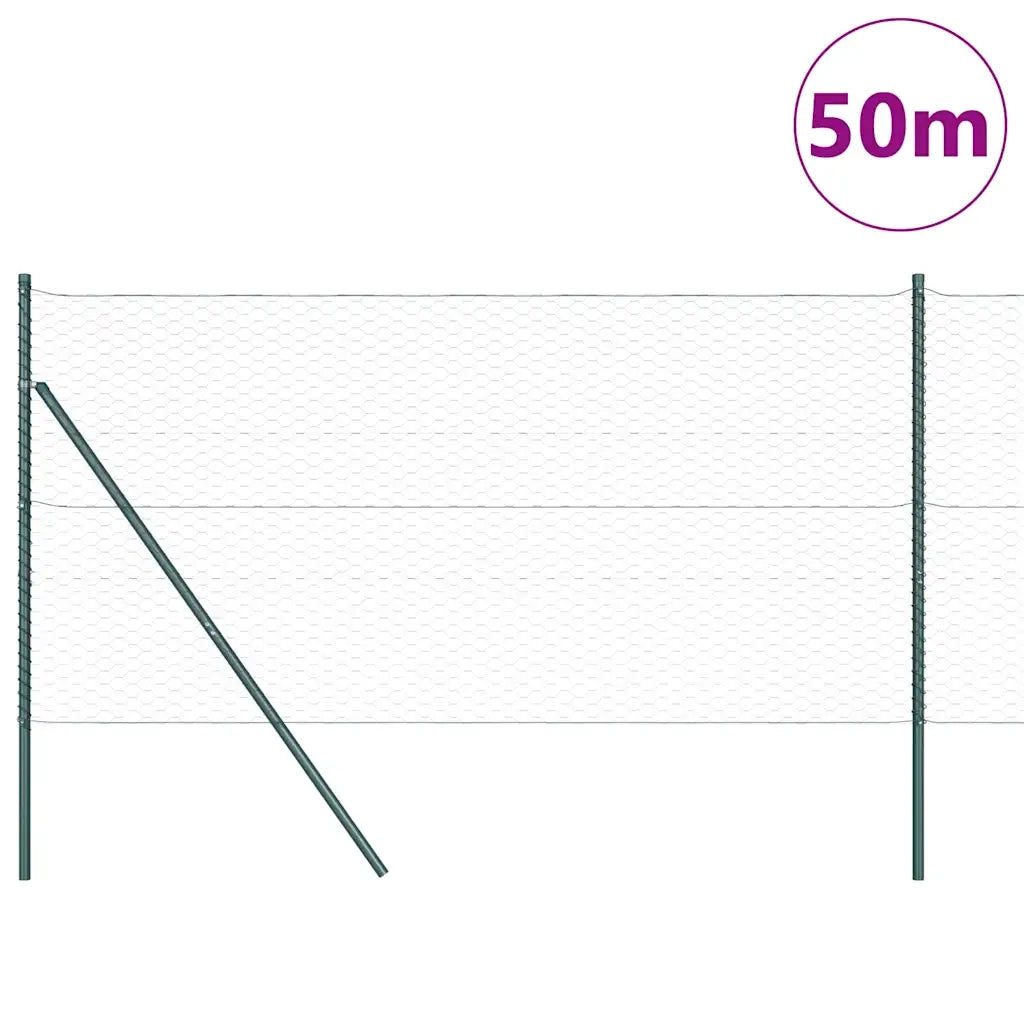 Palo della recinzione Grigio 50 x 1,4 m (rete 36 mm)