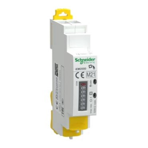 CONTATORE ENERGIA IEM2000 - 1P+N - INSERZIONE DIRETTA 40A - CON VISUALIZZATORE