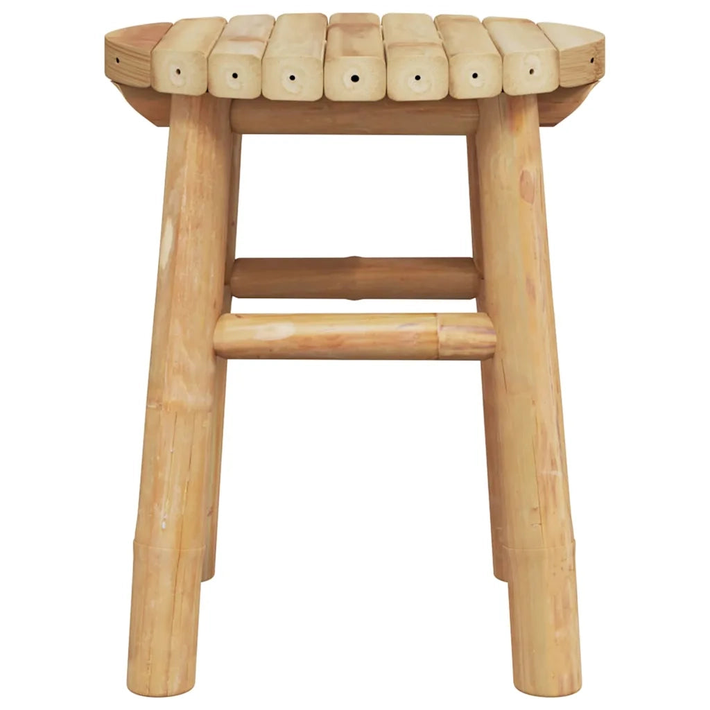 Pouf Bambù Naturale 30 x 30 x 36 cm Bambù 4106588