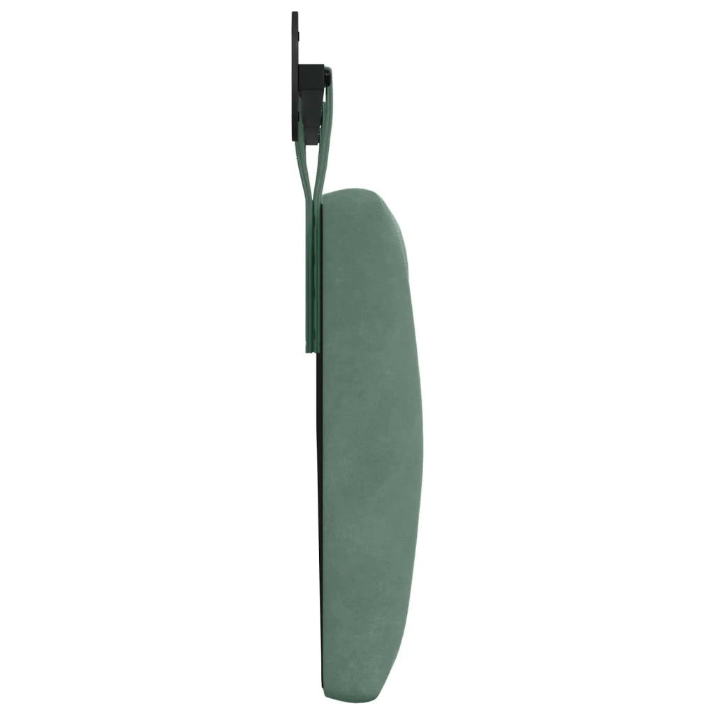 Testiera sospesa Con luce LED Verde Mare Velluto 42032232
