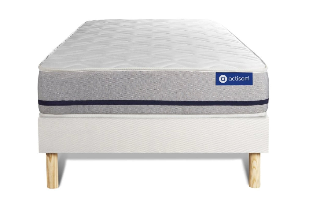 Kit rete e materasso matrimoniale Actilatex soft 80x190cm - Spessore : 20cm - Lattice e memory foam - Moderatamente rigido