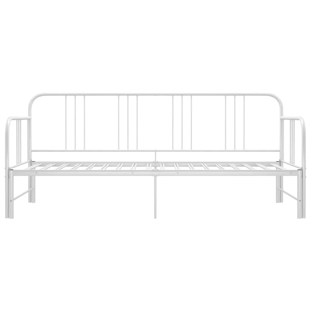 Telaio Divano letto | Sof¨¤ letto | Letto singolo Estraibile Bianco in Metallo 90x200 cm