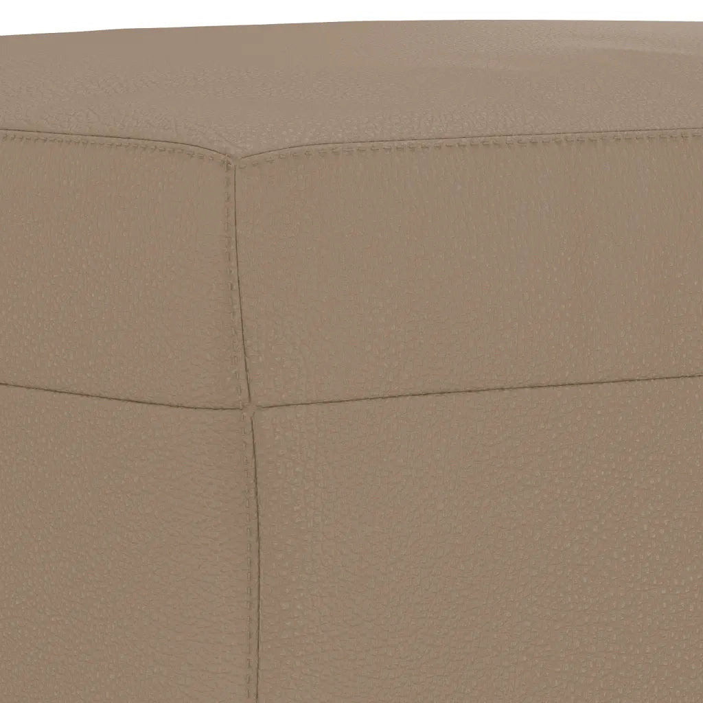 Set di Divani 3 pz con Cuscini cappuccino in Similpelle 3201769