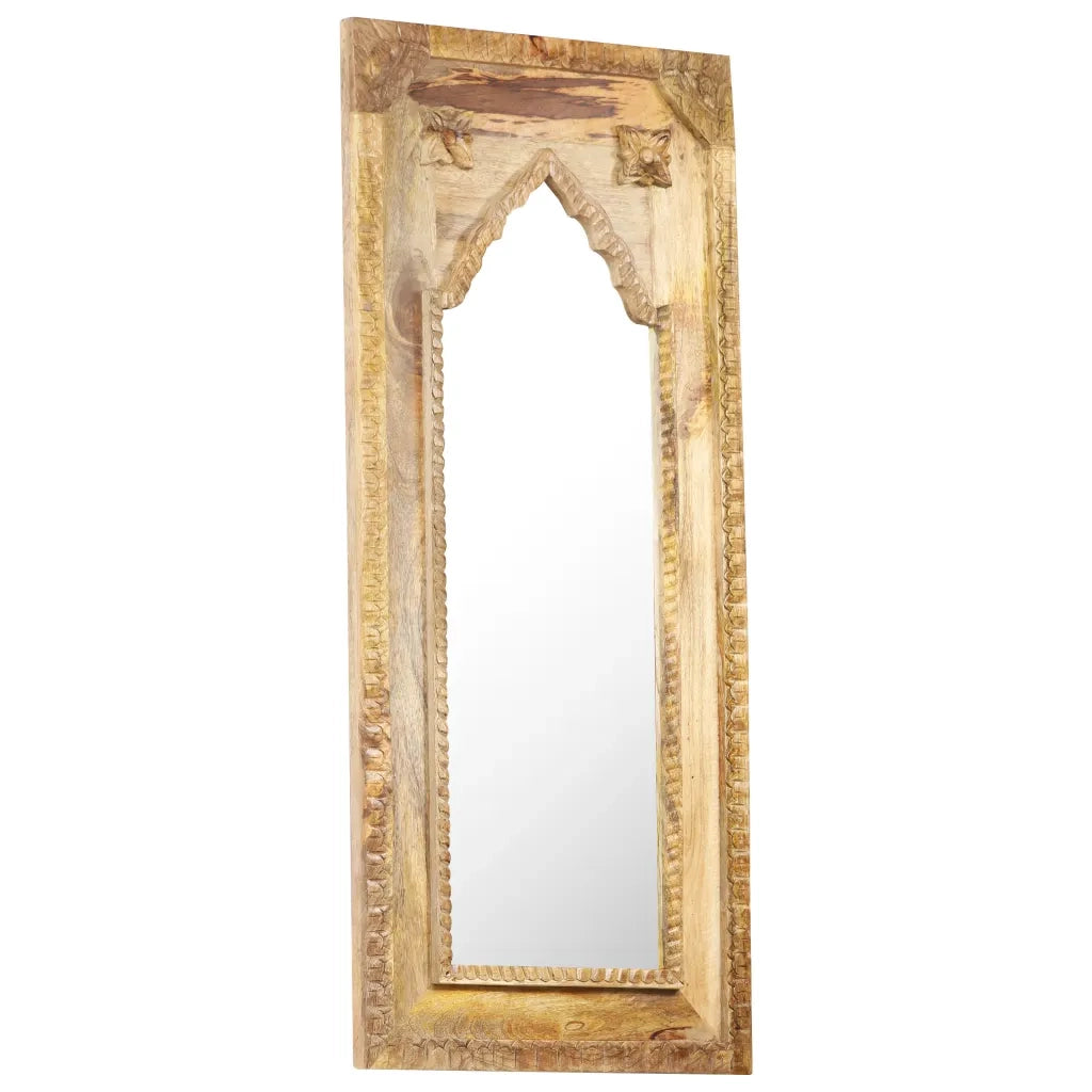 Specchio 50x3x110 cm in Legno Massello di Mango 321650