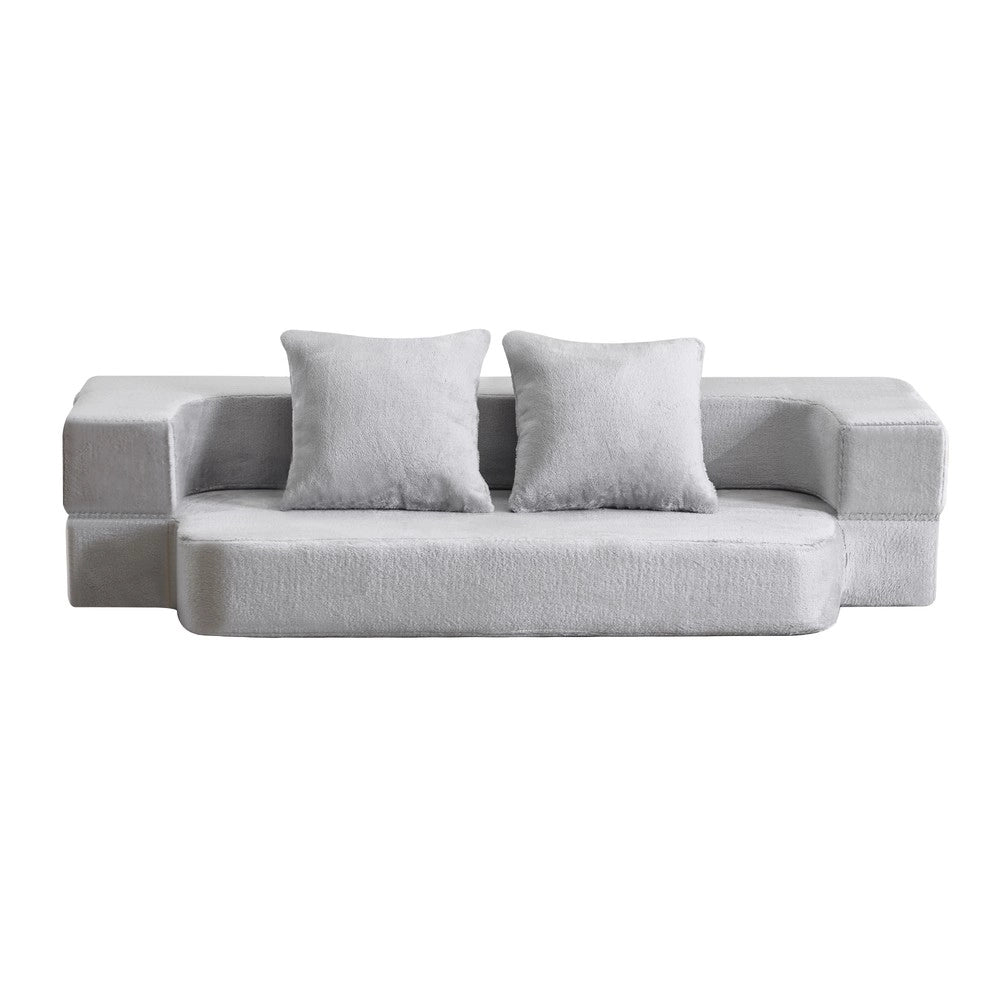 Divano Letto Trasformabile ¨C Xylo ¨C Grigio Chiaro
