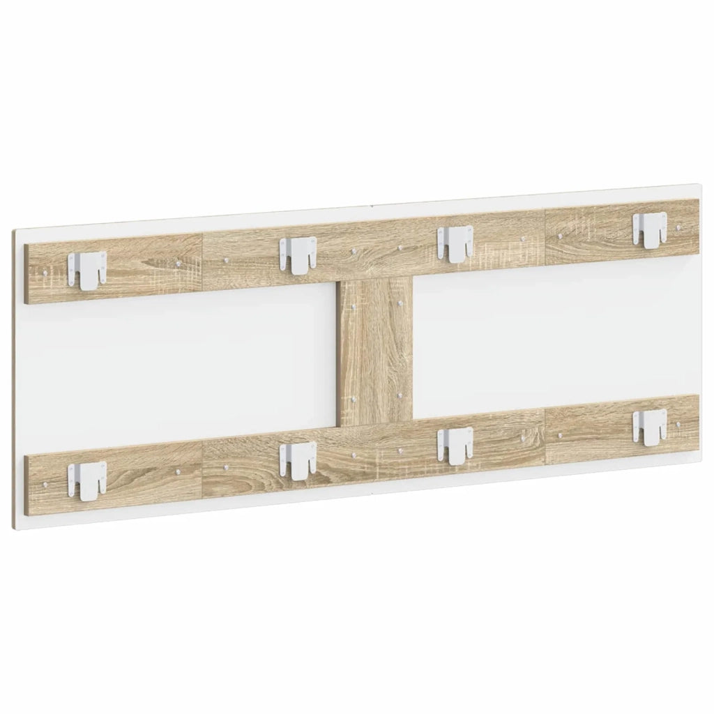 Testiera da Muro DELFT Rovere Sonoma Legno ingegnerizzato 897177
