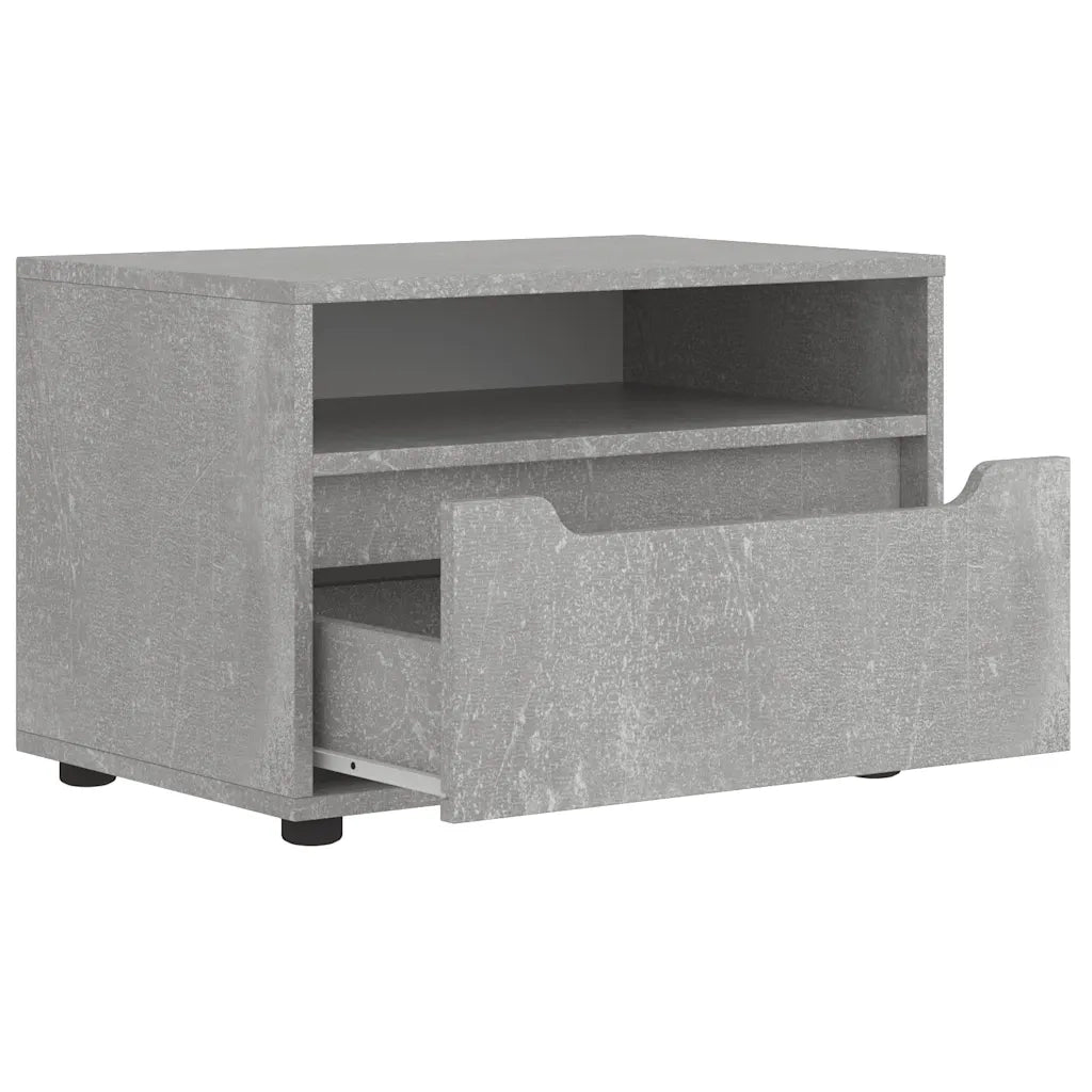 Mobile TV VISNES Grigio Cemento 60x40x38 cm Legno Multistrato 4108290