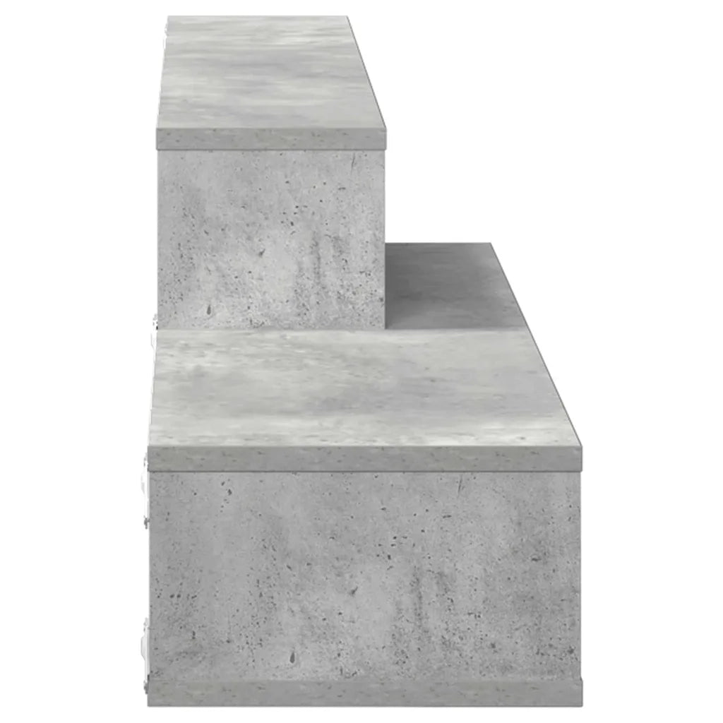 SupportoperTVaparete 120x25x28,5cm Legno multistrato 889896