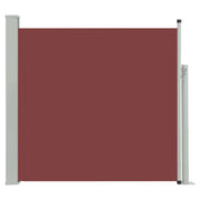 Tenda da sole laterale retrattile/schermo privacy per patio giardino terrazza balcone 170 x 300 cm marrone 02_0007315