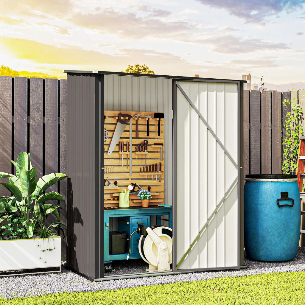 Capanno da Giardino ¨C Minimal ¨C Nero 161.5x94.5x196 cm