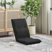 Sedia da Pavimento Nero 46 x 50 x 61 cm Velluto 42028179