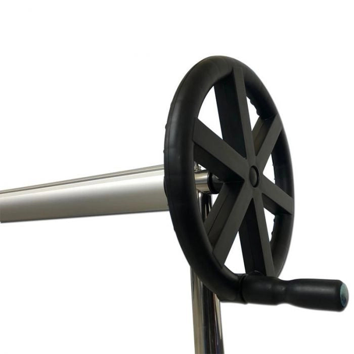 Rullo Avvolgitore Overtube Per Piscine Fuori Terra Fino A 5,50 M Di Larghezza, Tubo 80 Mm