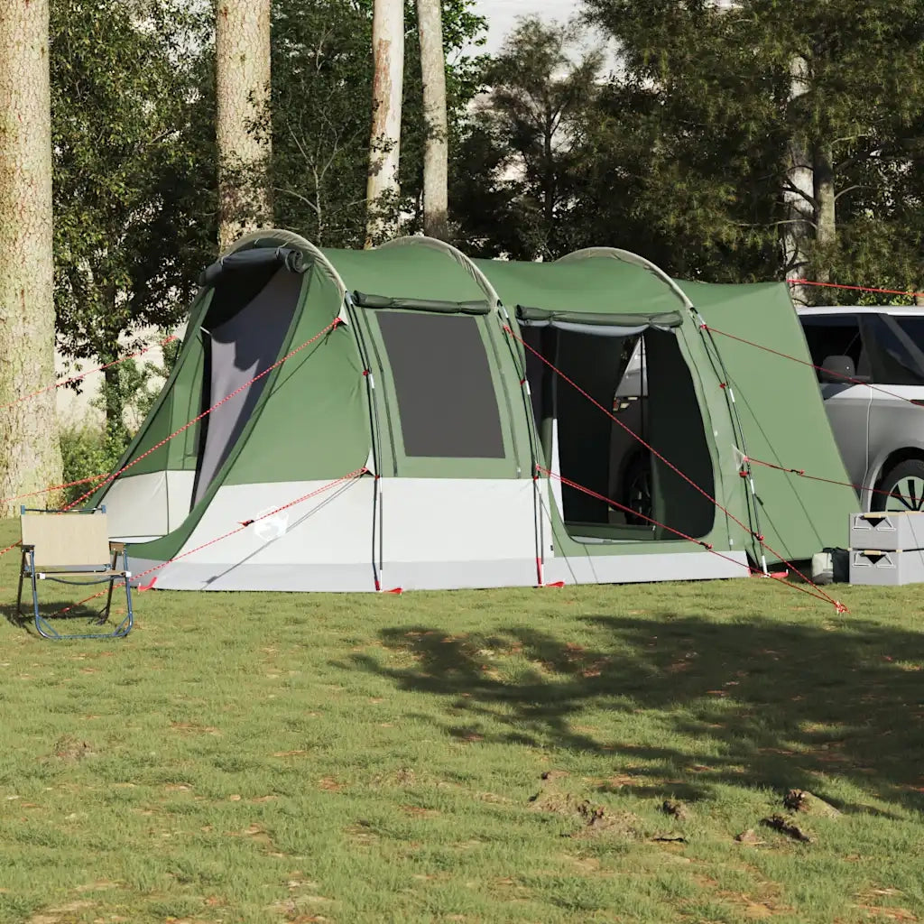 Tenda da Campeggio per Auto per 2 Persone-Tenda per Escursionismo Verde Impermeabile 415542