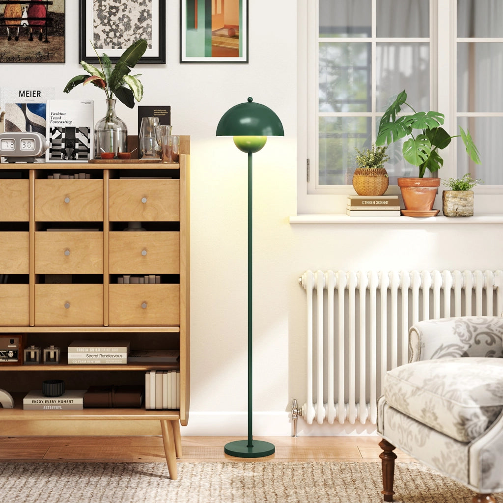Lampada da Terra Moderna ¨C Xylo ¨C Verde ?30x155 cm E27