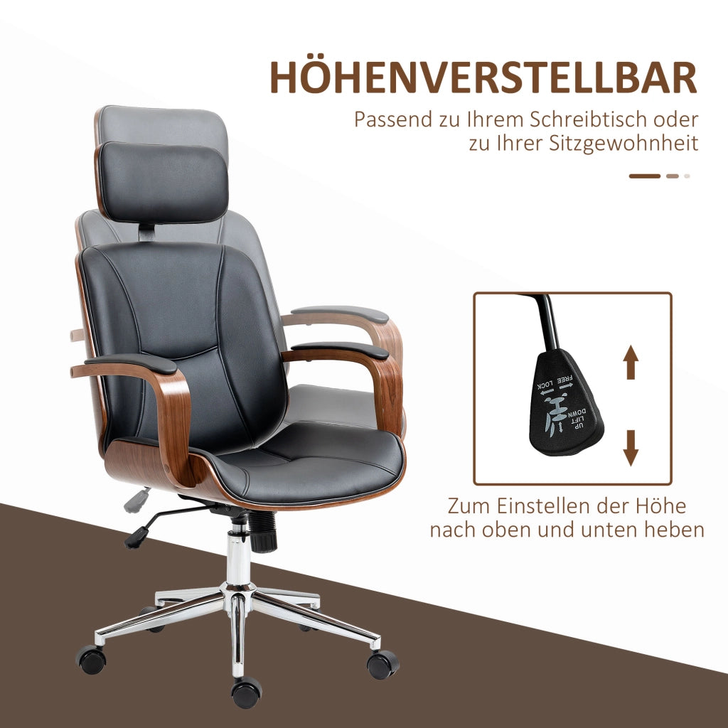 Sedia da ufficio ergonomica ¨C Minimal ¨C nero