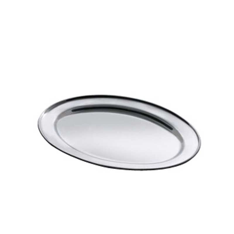 Vassoio Acciaio 18/C Ovale cm 45 Salvi
