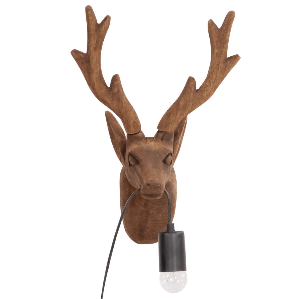 vidaXL Lampada a Parete a Forma di Animale 25 W 28x20x40 cm E27