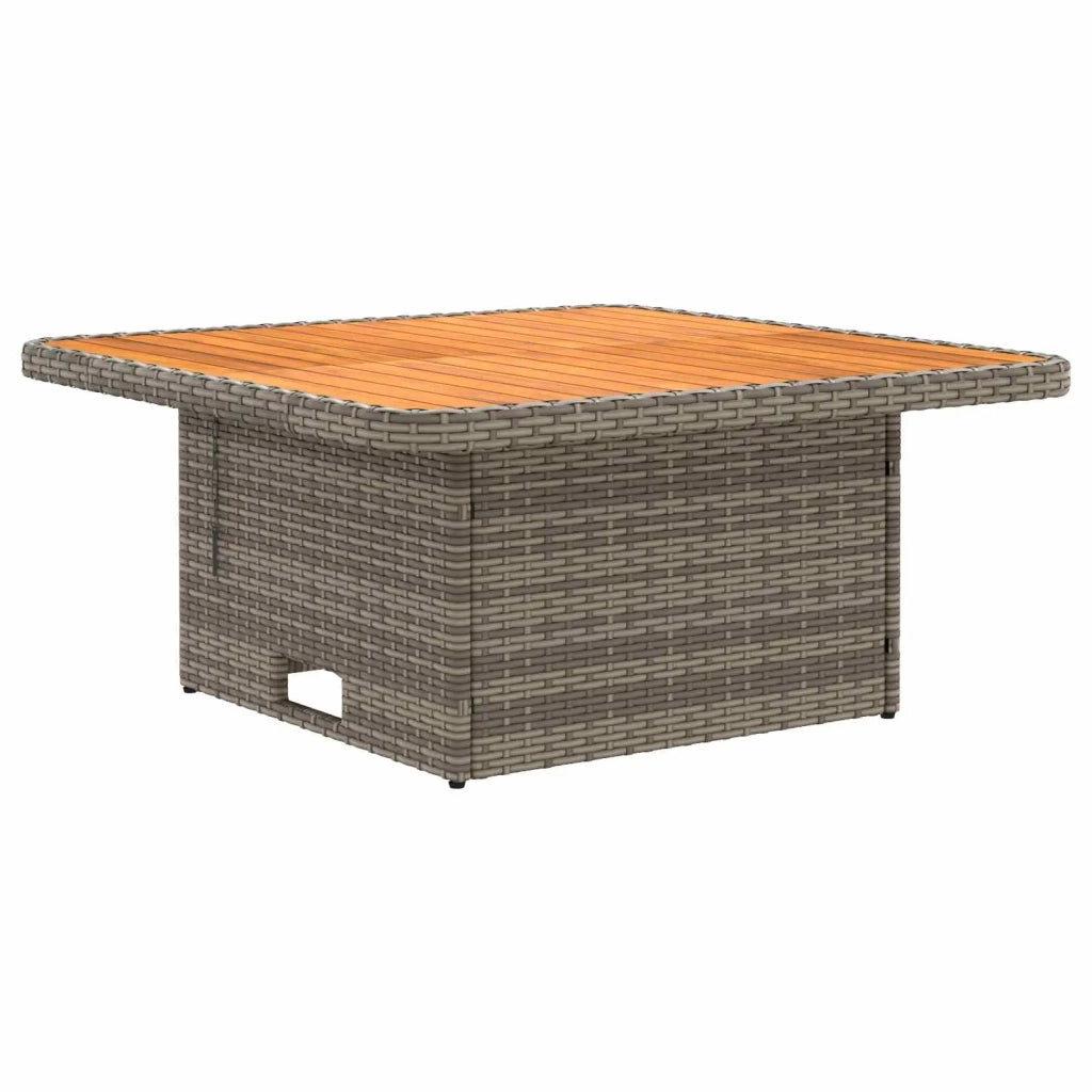 Set di Mobili con cuscino 7 pcs Grigio e Blu Navy Rattan in PE 3422214