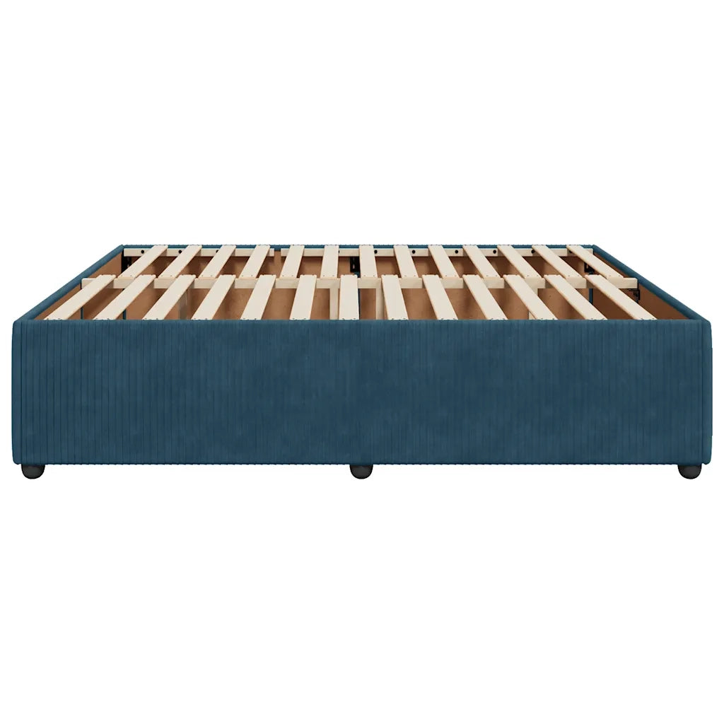 Giroletto Blu 200x200 cm in Velluto