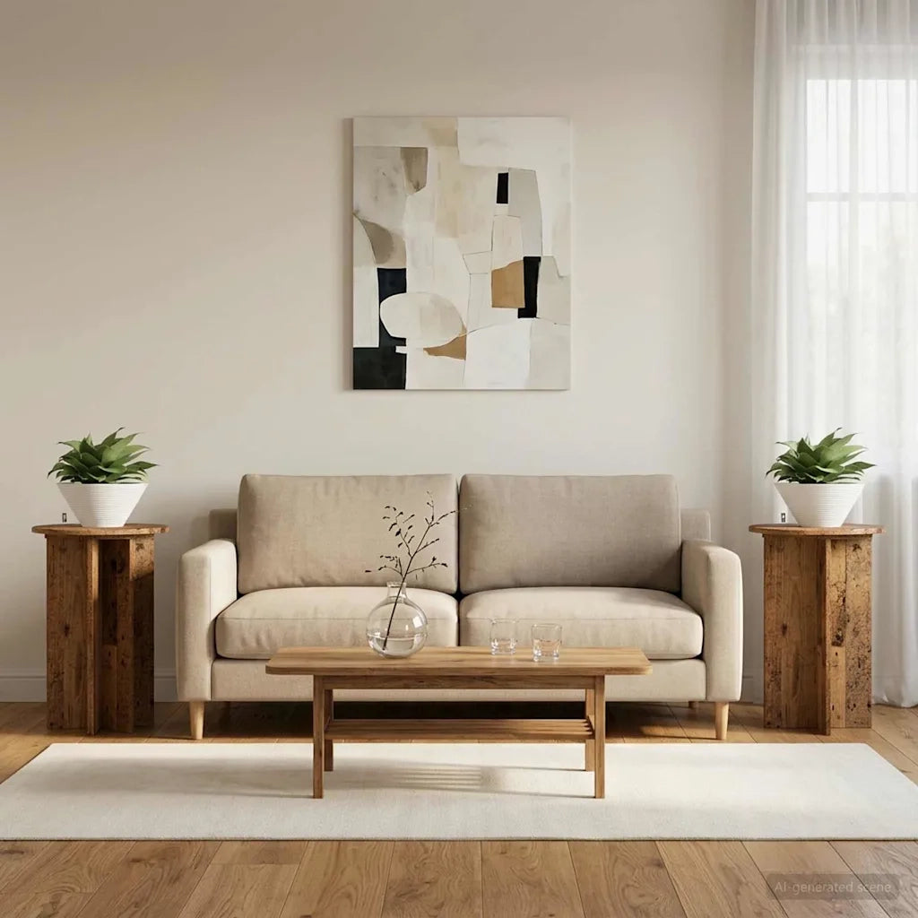 Supporto per piante | Sostegno per piante 2 pz Legno antico ?40 x 60 cm
