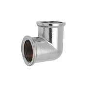 GOMITO FF IN OTTONE CROMO IBP- 1/2- IBP- pezzi 10