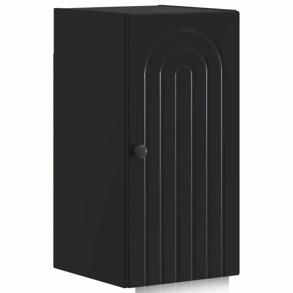 Set di Mobili da Bagno da 4 Pezzi ALKMAAR Nero 3417910