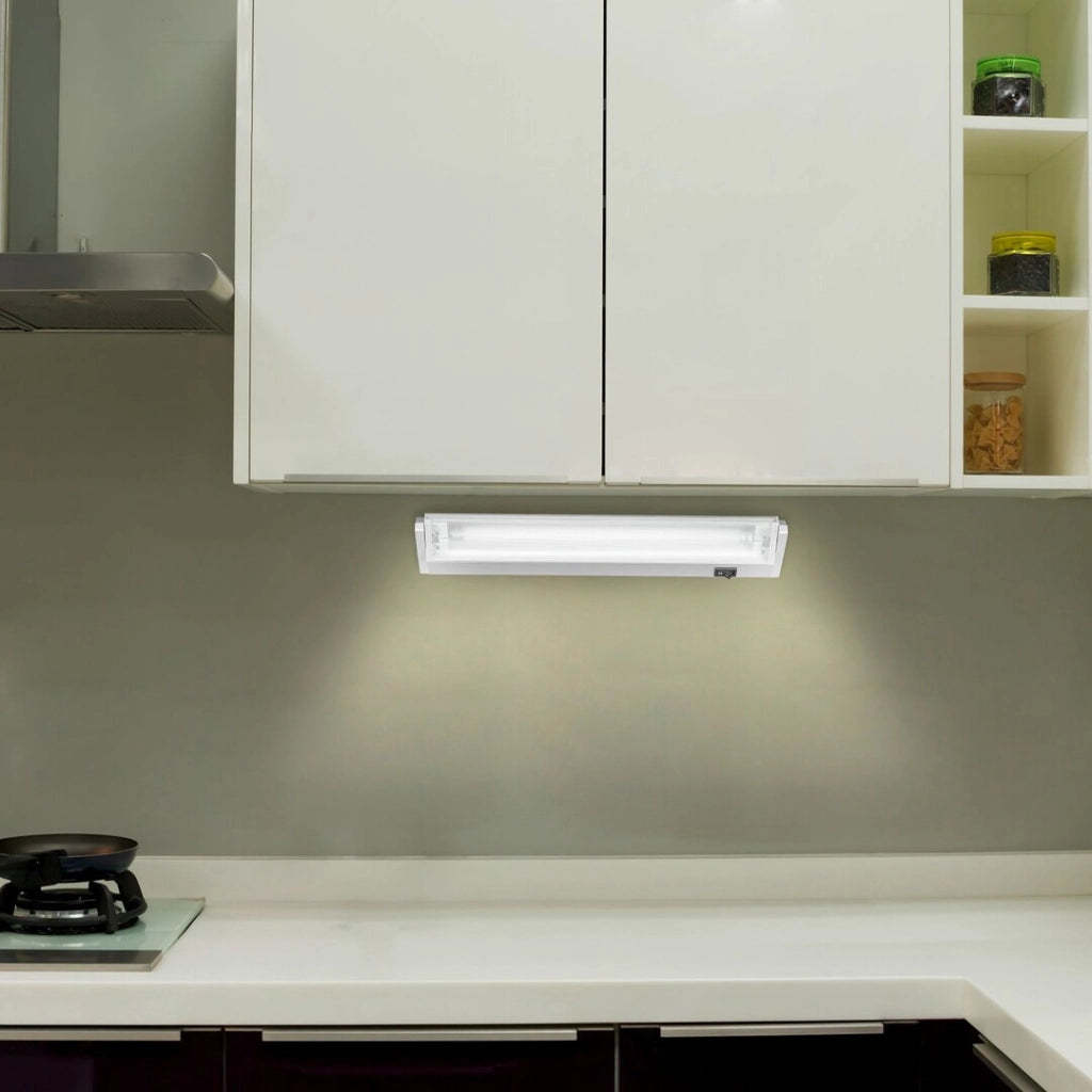 Lampada sottopensile LED 35cm argento 4000K 5W Rabalux