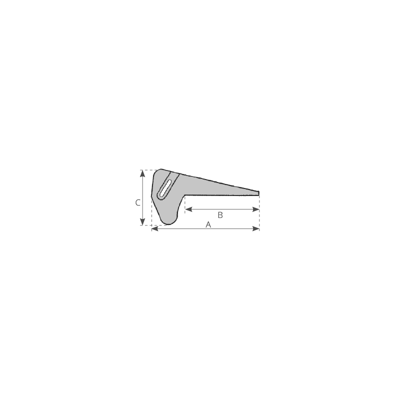 MUSONE DI PRUA INOX MM.540
