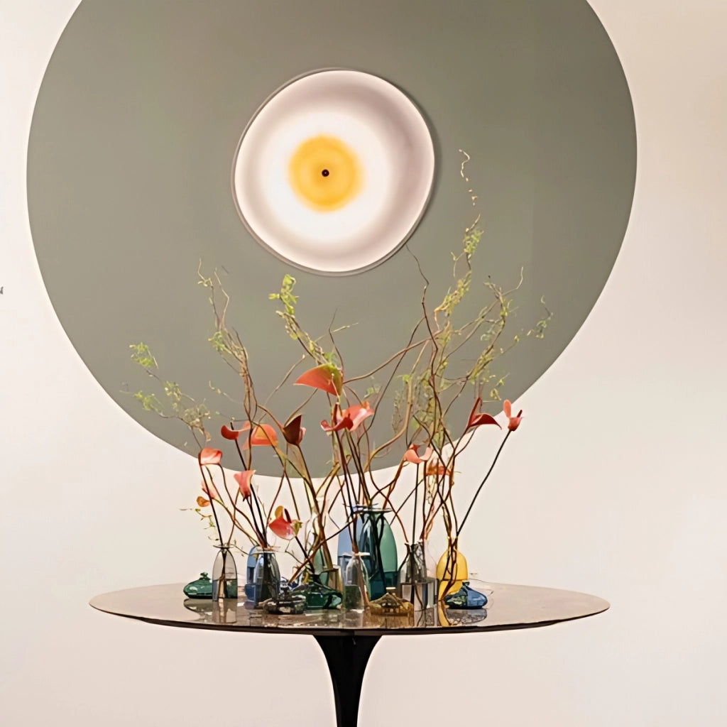 Vasetto Un Fiore capacità 22 cl in vetro borosilicato soffiato a mano trasparente, design elegante con imboccatura svasata e decoro raffinato