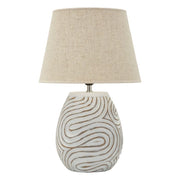 Lampadelle A Da Tavolo Resina Oblix cm ø 35x55