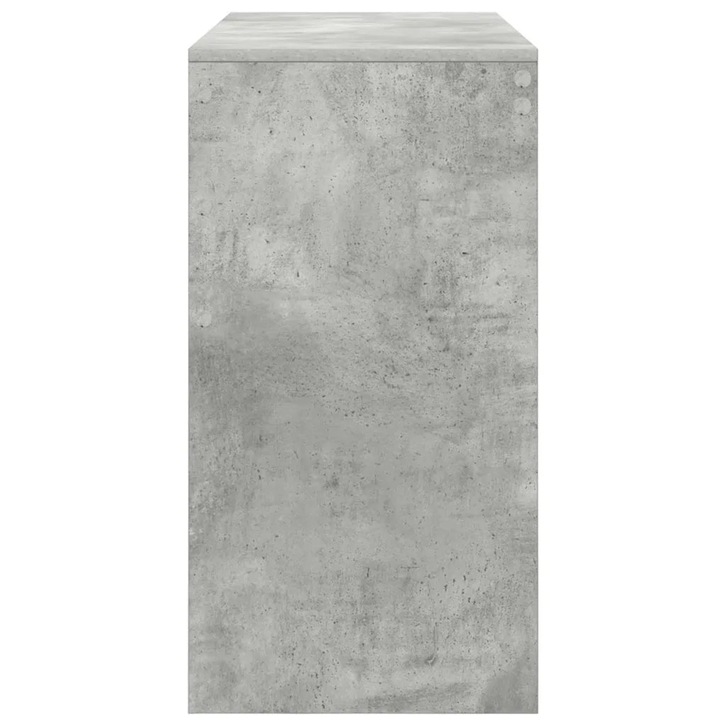 Scrivania | Tavolo da Ufficio Grigio cemento 100 x 40 x 76 cm