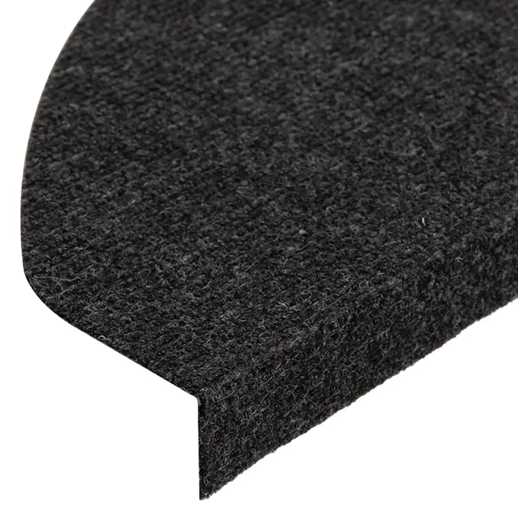 Tappetini Autoadesivi per Scale 15 pz | Gradini per Scale 65x22,5x3,5 cm Neri