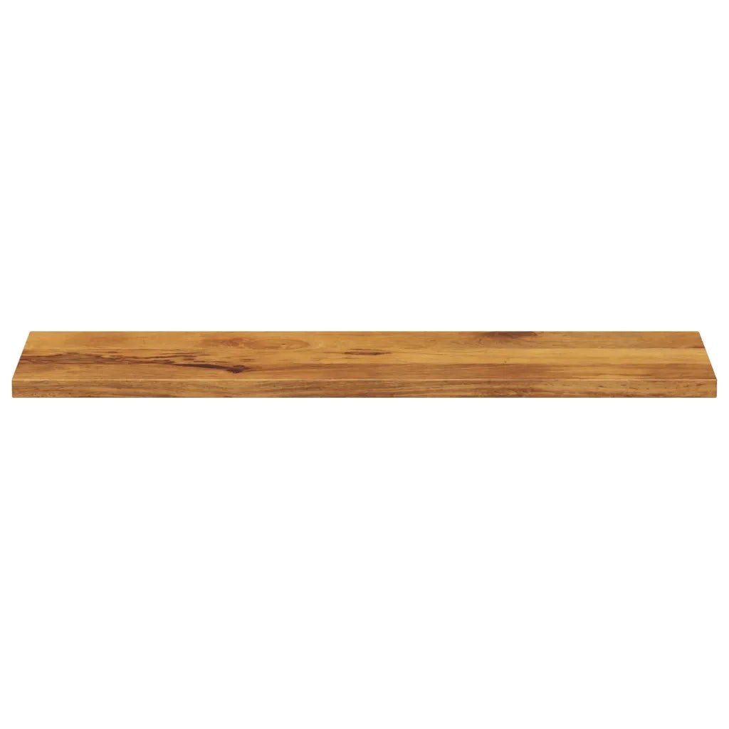 Piano per Tavolo 100x40x2,5cm Rettangolare Legno Massello Mango 371580