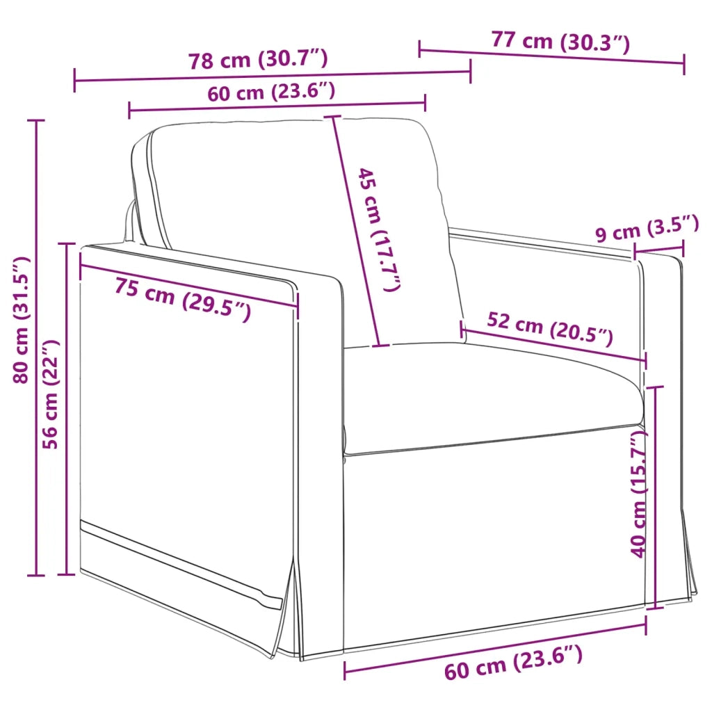 Set di divani 2 pcs Blu 198 x 78 x 80 cm Velluto 3407603