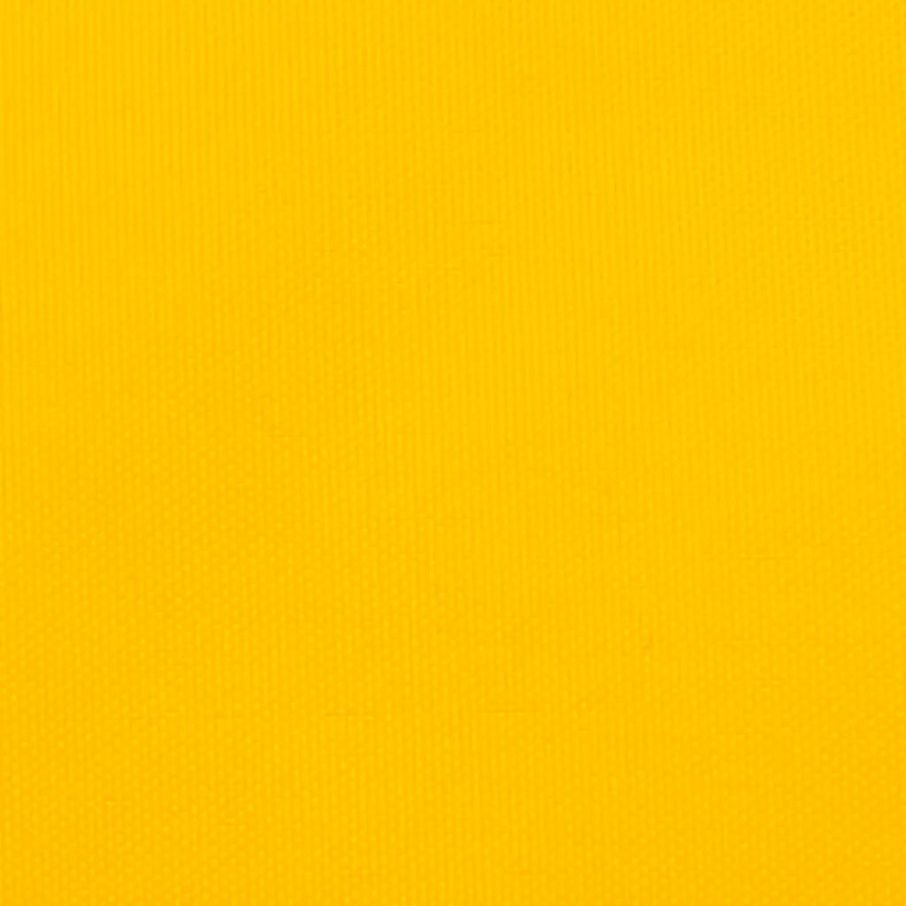 Parasole a Vela Oxford Rettangolare 4x7 m Giallo 135603