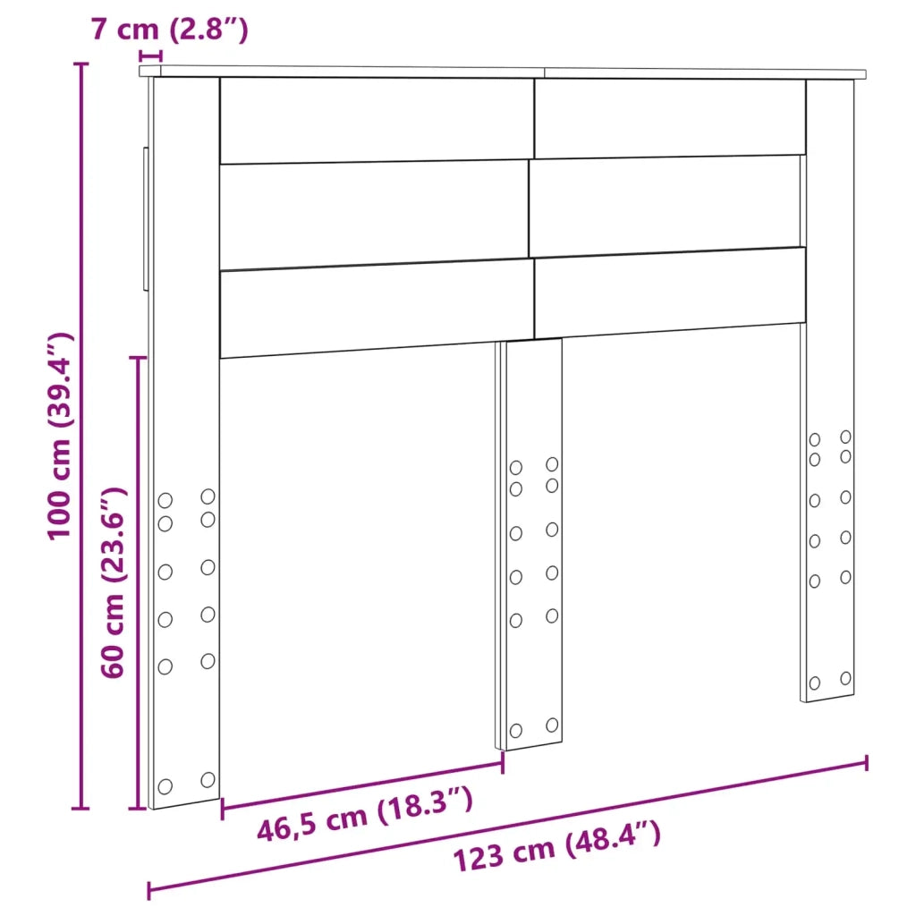 Testiera | Testata Legno vecchio Legno multistrato
