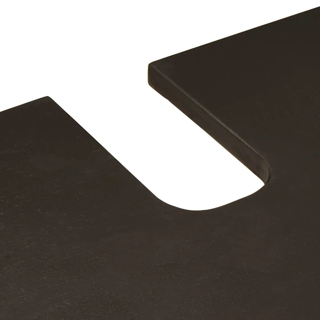 Armadio sottolavello con lo scaffale-Mobile sottolavello Nero e Oro 62 x 33 x 58 cm