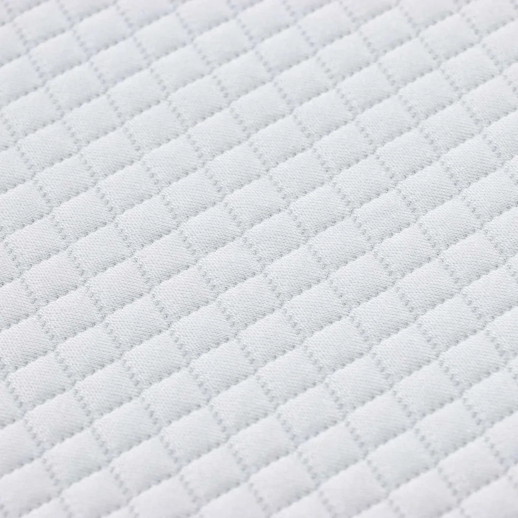 Topper per materasso Bianco 80 x 200 cm Tessuto Jacquard 4106221