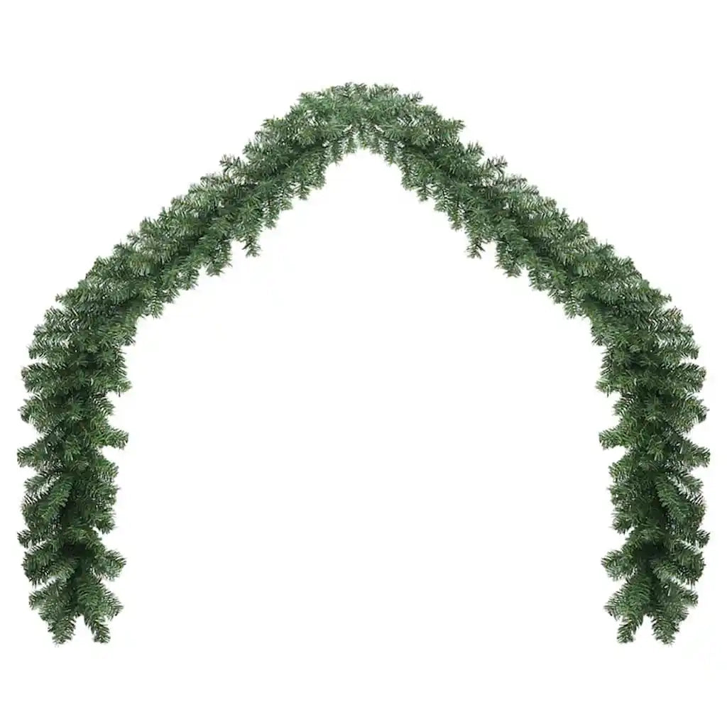 Ghirlanda di Natale 2 pz Verde 20 m PVC CFW1695162