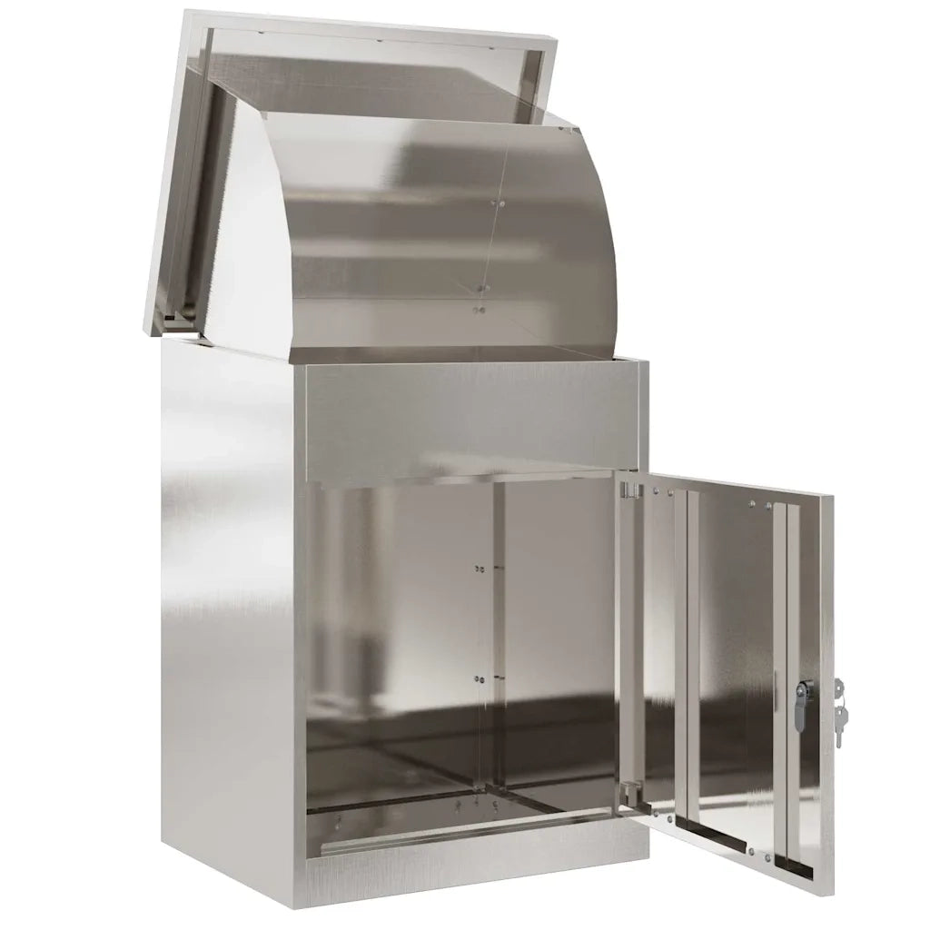 Cassetta per pacchi con archiviazione Argento 47,5 x 38 x 59 cm 874944