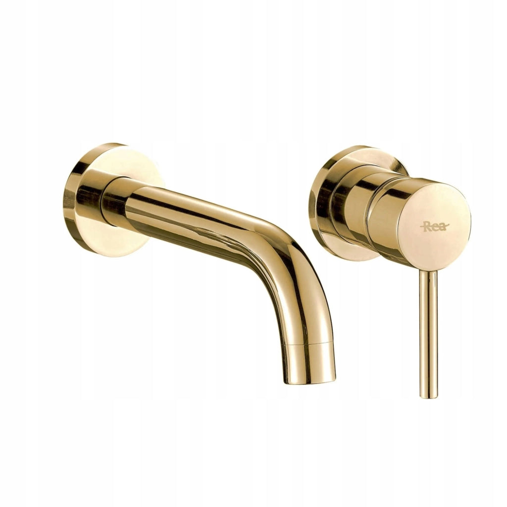 Rubinetto Da Incasso Rea Lungo Gold + Box