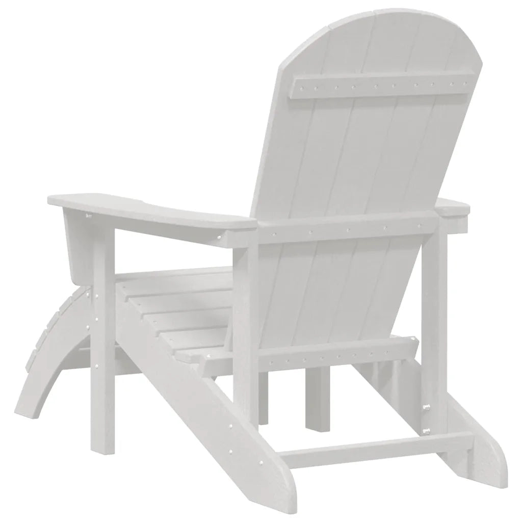 Sedia Adirondack Bianco 82 x 74 x 92 cm HDPE 42006629